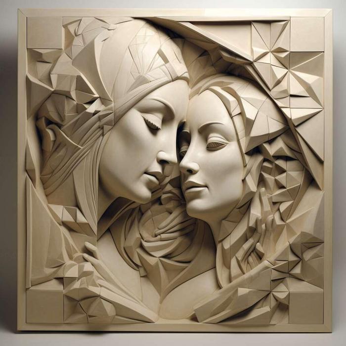 نموذج ثلاثي الأبعاد لآلة CNC 3D Art 